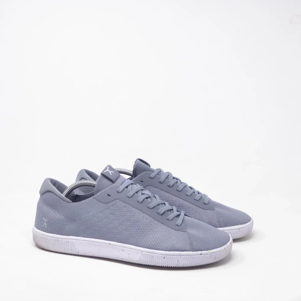 Flux Mens Adapt Knit Trainers Concrete Grey Sneakers Breathable Size 11